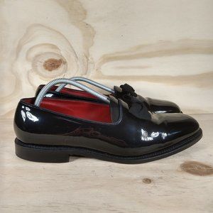 Allen Edmonds - Ritz - Patent Leathers Tuxedo Loafers - Black - Men's -10 -10438